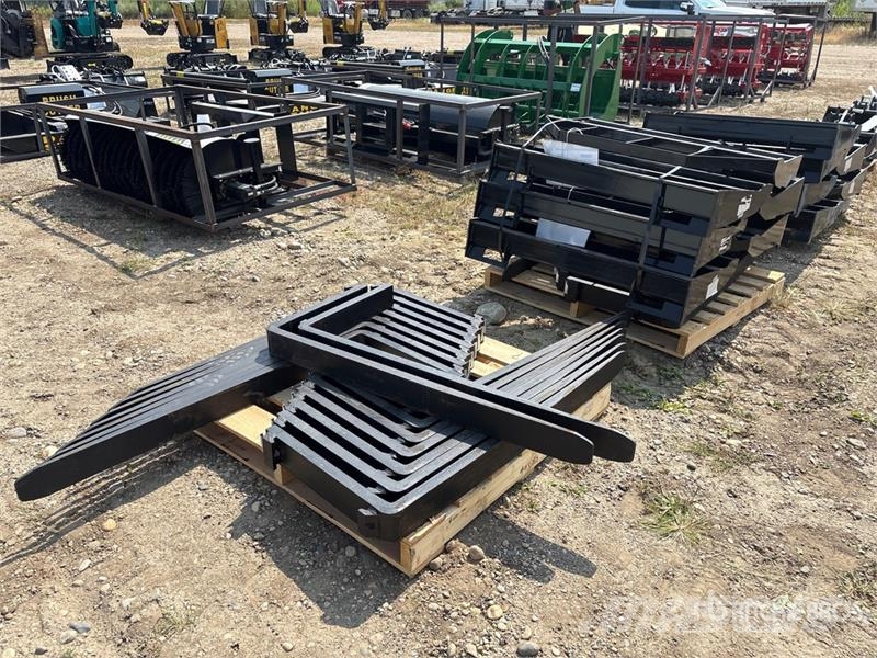 Quantity of (12) Mower King SA 48 in Skid Steer F Forks