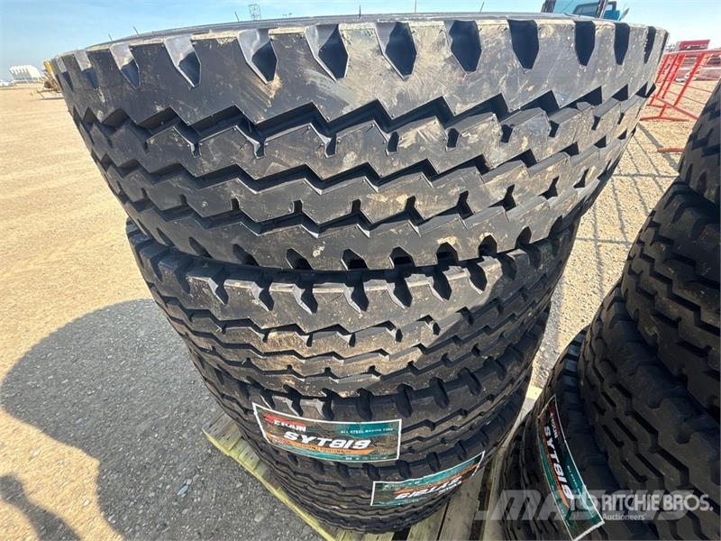 Quantity of (12) Seyoun 11R22.5 Trailer Tires (Unu Tyres, wheels and rims