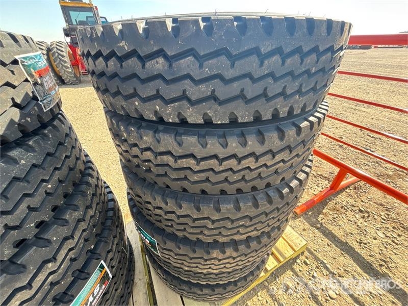 Quantity of (12) Seyoun 11R22.5 Trailer Tires (Unu Tyres, wheels and rims