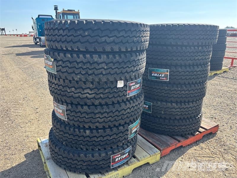 Quantity of (12) Seyoun 11R22.5 Trailer Tires (Unu Tyres, wheels and rims