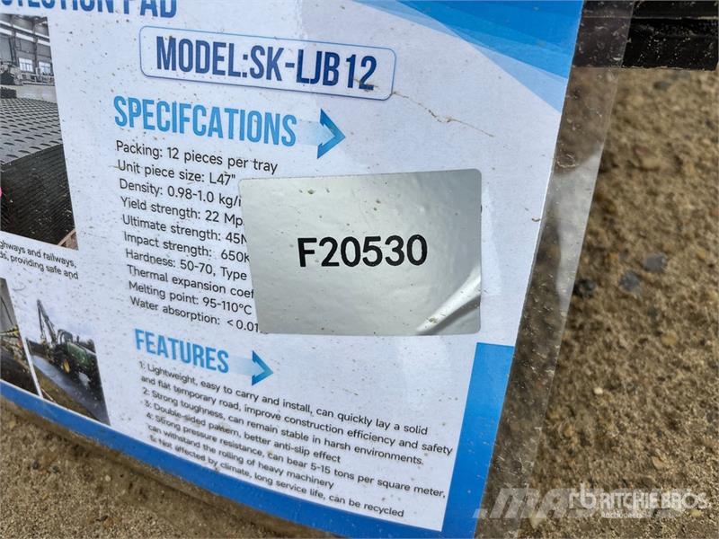 Quantity of (12) SKLP SK-LJB12 94 in x 47 in Poly Transportes - Outros