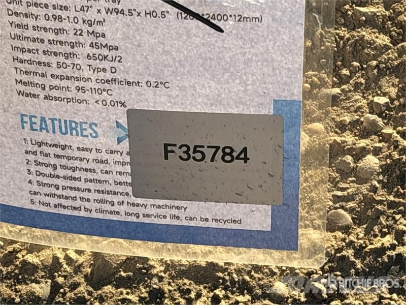  Quantity of (12)  SKLP SK-LJB12 94 in x 47 in Poly Drilling equipment accessories and spare parts