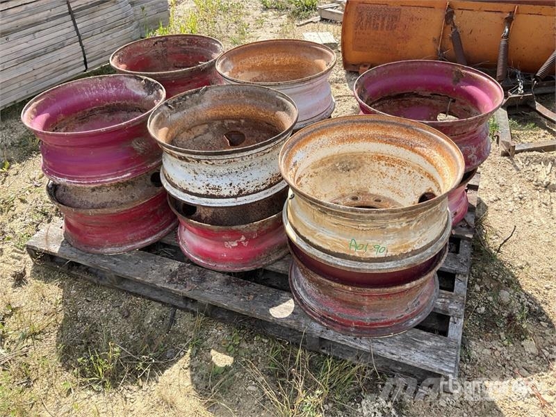 Quantity of (12) Steel Truck Rims Drugi deli