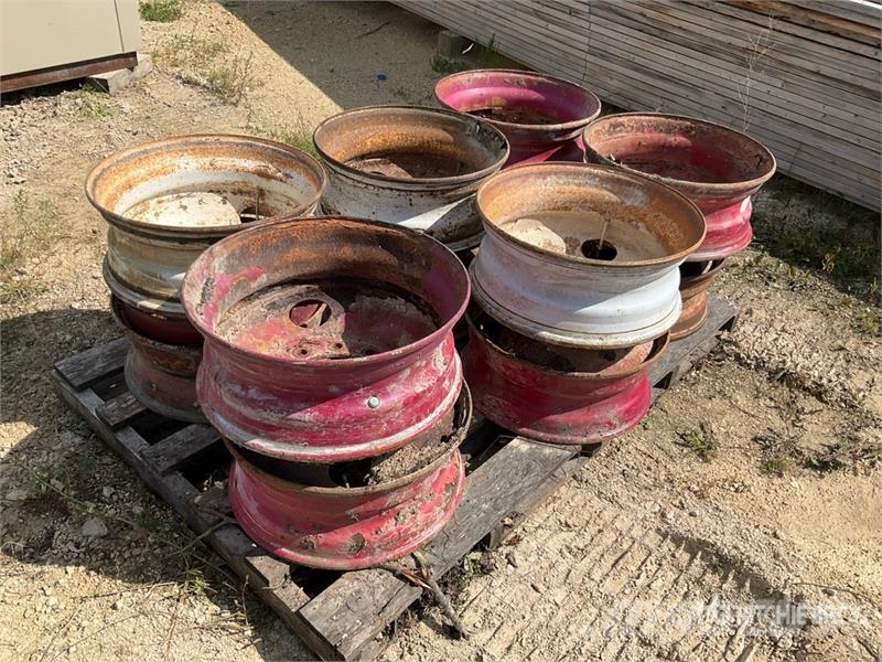 Quantity of (12) Steel Truck Rims Drugi deli
