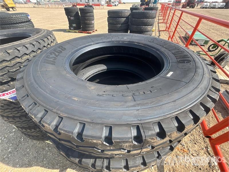 Quantity of (12) Taitong 11R24.5 Trailer Tires (Un Tyres, wheels and rims