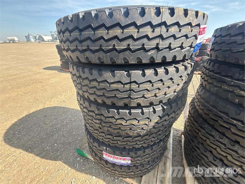 Quantity of (12) Taitong 11R24.5 Trailer Tires (Un Tyres, wheels and rims