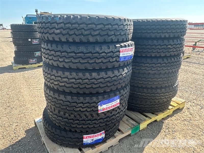 Quantity of (12) Taitong 11R24.5 Trailer Tires (Un Tyres, wheels and rims