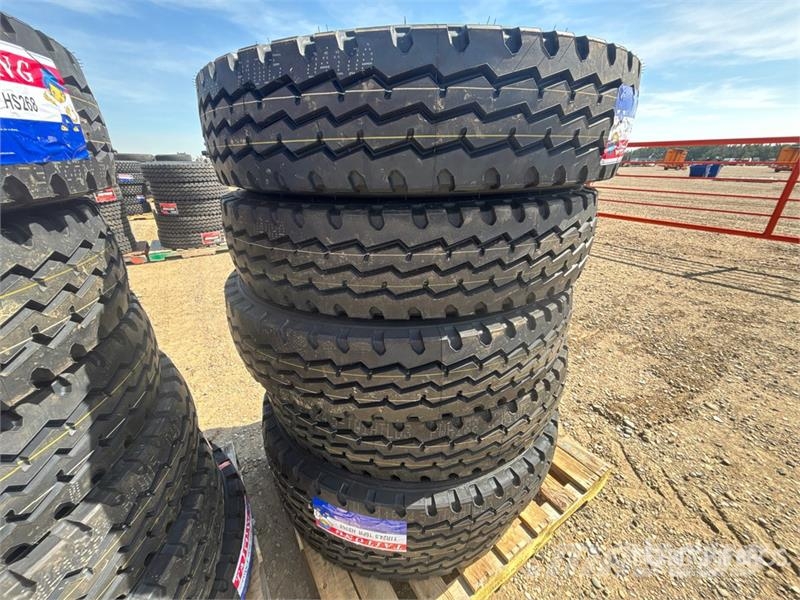 Quantity of (12) Taitong 11R24.5 Trailer Tires (Un Tyres, wheels and rims