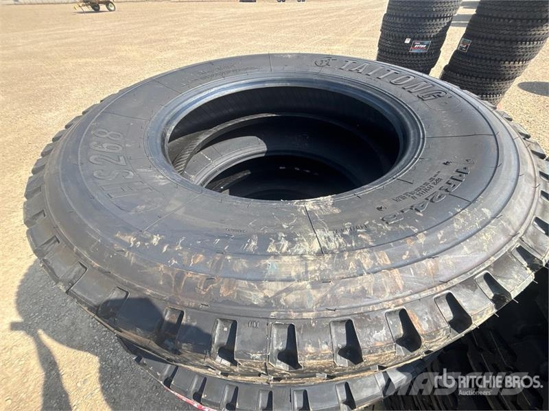 Quantity of (12) Taitong 11R24.5 Trailer Tires (Un Tyres, wheels and rims