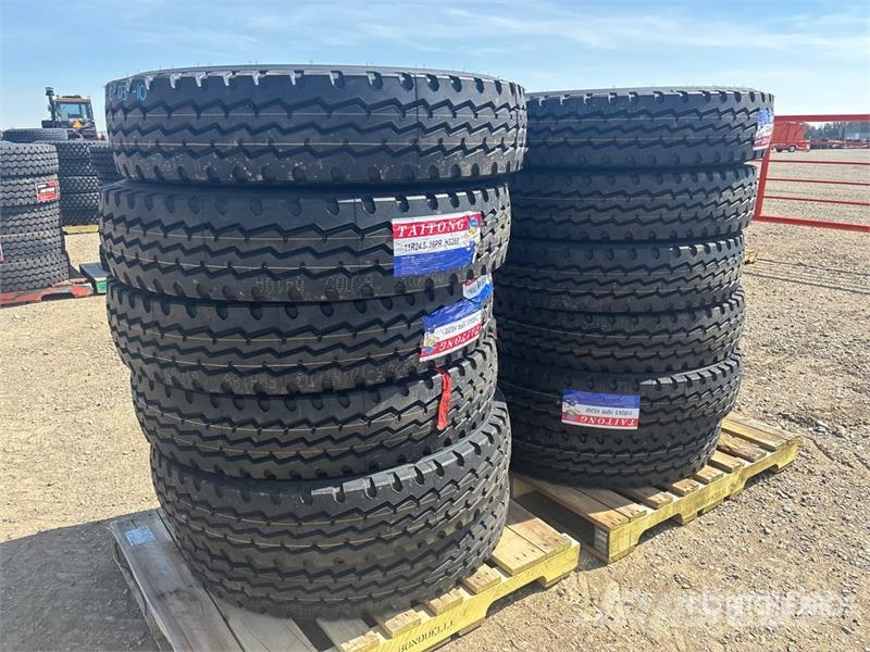 Quantity of (12) Taitong 11R24.5 Trailer Tires (Un Tyres, wheels and rims
