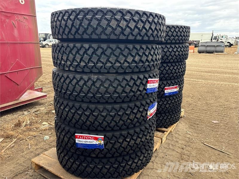 Quantity of (12) Taitong 11R24.5 Tires (Unused) 轮胎、车轮和轮圈