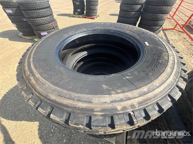 Quantity of (12) Taitong 11R24.5 Trailer Tires (Un Tyres, wheels and rims
