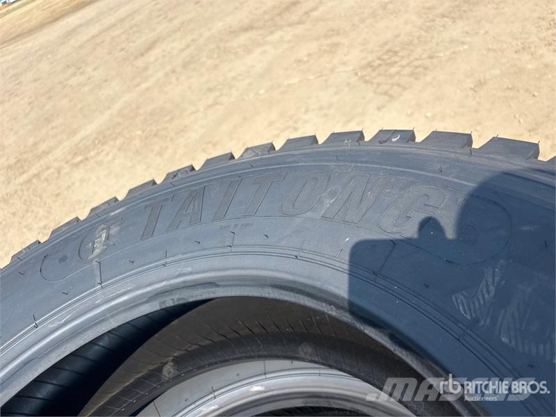 Quantity of (12) Taitong 11R24.5 Drive Tires (Unus Tyres, wheels and rims