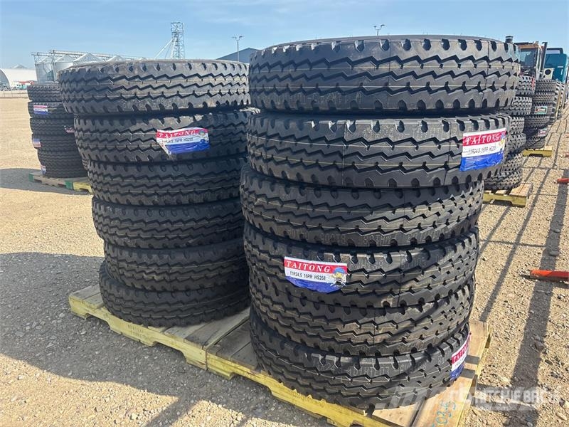 Quantity of (12) Taitong 11R24.5 Trailer Tires (Un Tyres, wheels and rims