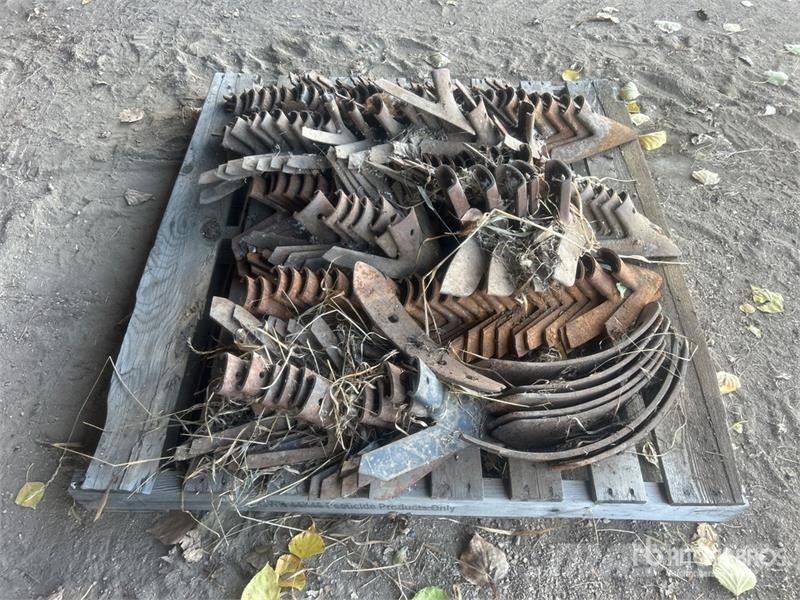 Quantity of (126) Assorted Cultivator Sweeps Other components