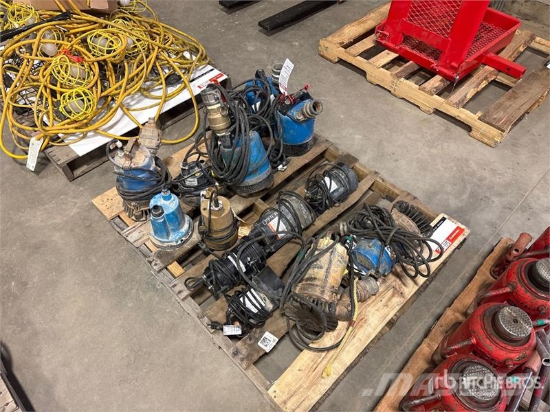 Quantity of (13) Electric Miscellaneous Submersibl مكونات أخرى