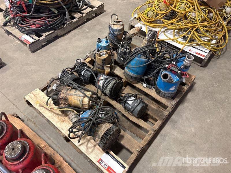 Quantity of (13) Electric Miscellaneous Submersibl مكونات أخرى