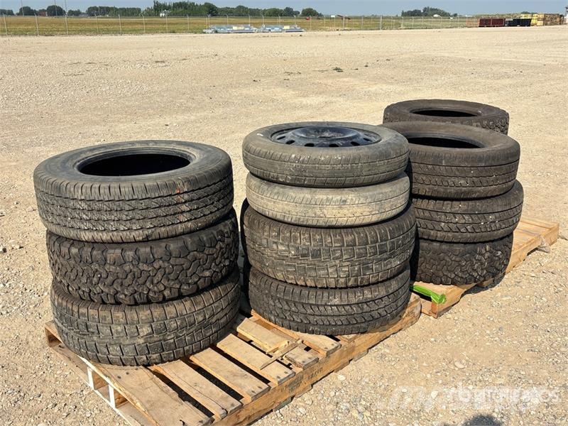Quantity of (13) Tires Tyres, wheels and rims