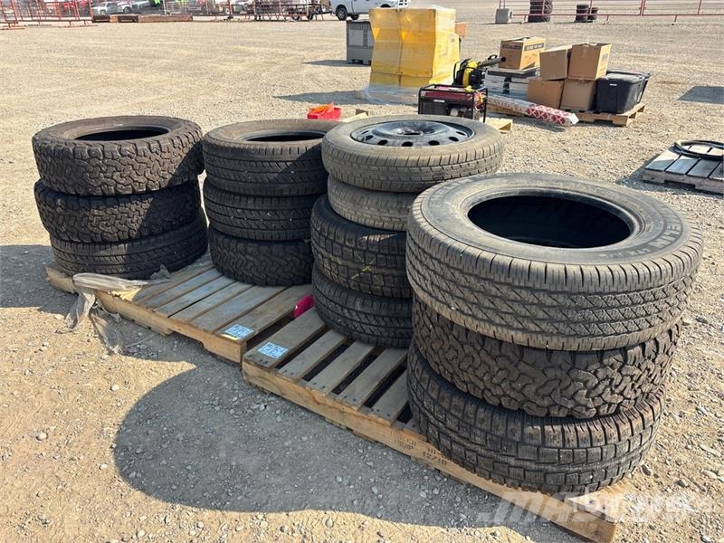 Quantity of (13) Tires Tyres, wheels and rims
