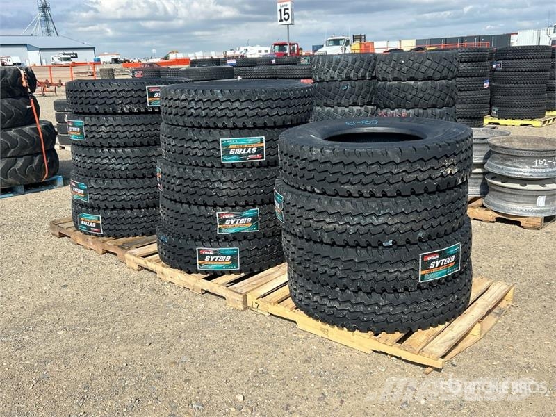 Quantity of (14) Seyoun 11R22.5 Tires (Unused) Gume, kotači i naplatci
