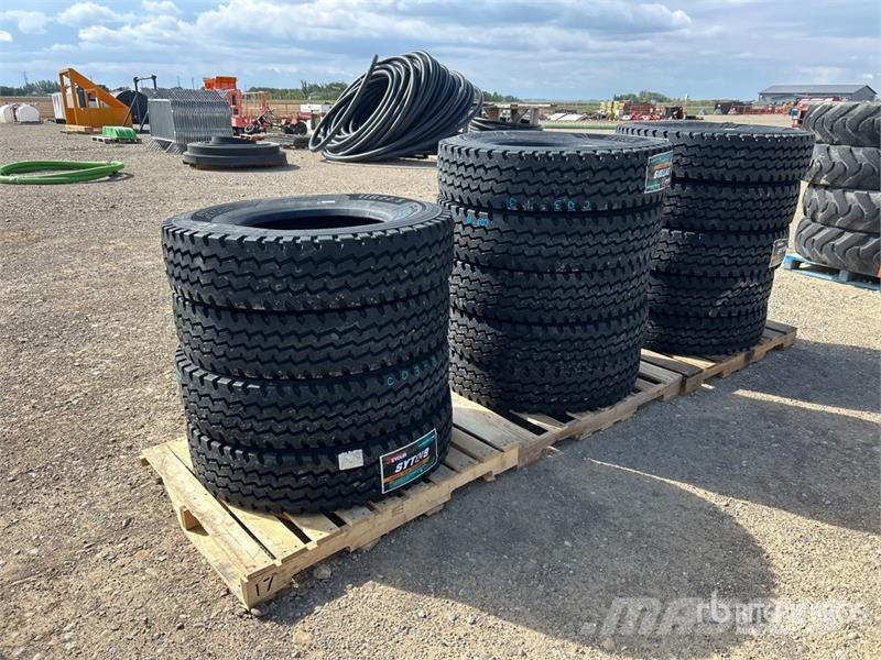 Quantity of (14) Seyoun 11R22.5 Tires (Unused) Gume, kotači i naplatci