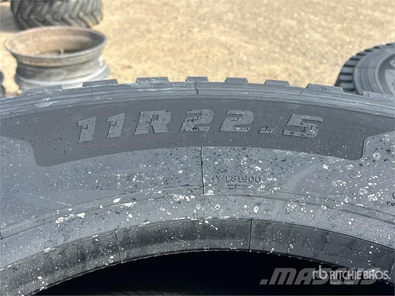 Quantity of (14) Seyoun 11R22.5 Tires (Unused) Gume, kotači i naplatci