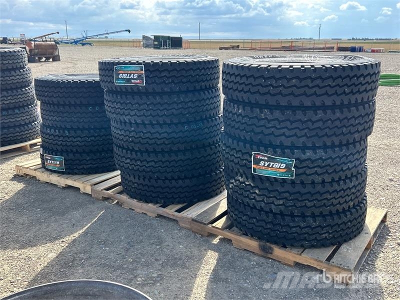 Quantity of (14) Seyoun 11R22.5 Tires (Unused) Gume, kotači i naplatci