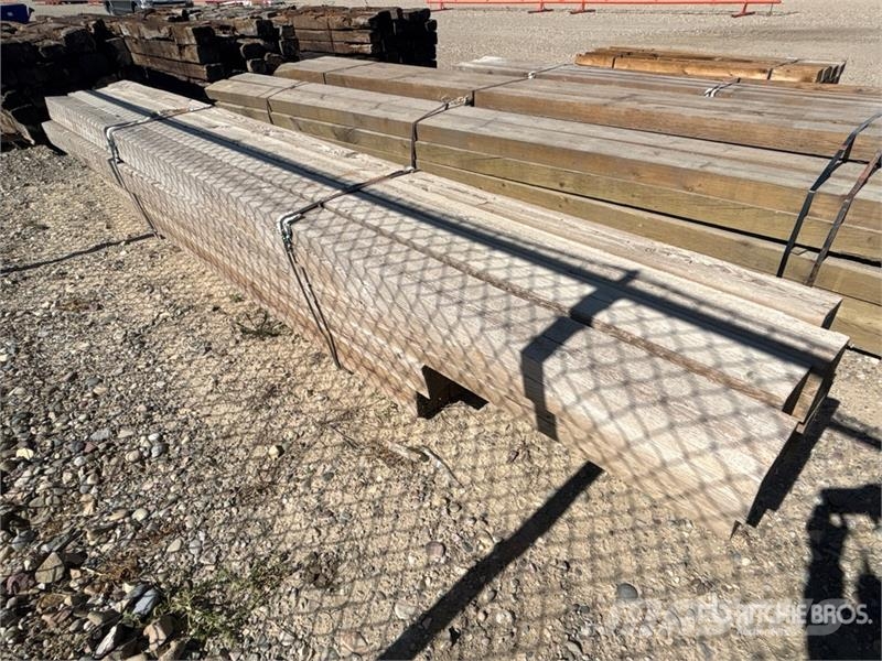 Quantity of (16) 6 in x 6 in x 16 ft Lumber Drugi deli