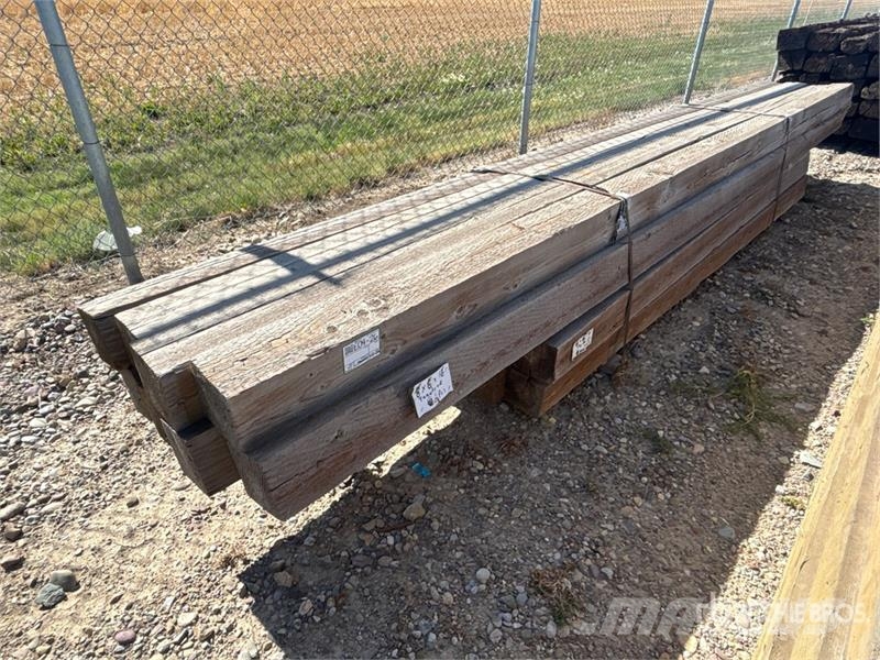 Quantity of (16) 6 in x 6 in x 16 ft Lumber Drugi deli