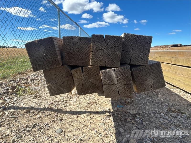 Quantity of (16) 6 in x 6 in x 16 ft Lumber Drugi deli