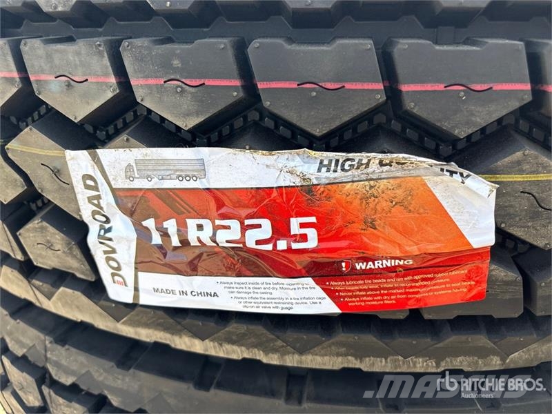 Quantity of (16) Dovroad 11R22.5 Tires (Unused) Tyres, wheels and rims