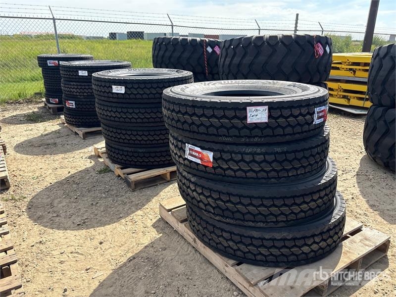 Quantity of (16) Dovroad 11R22.5 Tires (Unused) Tyres, wheels and rims