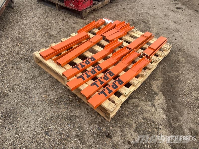  Quantity of (16) Miscellaneous Trailer Stakes Строителство - Други