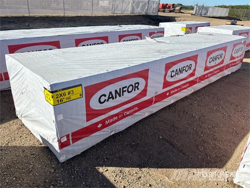 Quantity of (160) 2 x 6 x 16 Douglas Fir #3 Lumber Kiti naudoti statybos komponentai