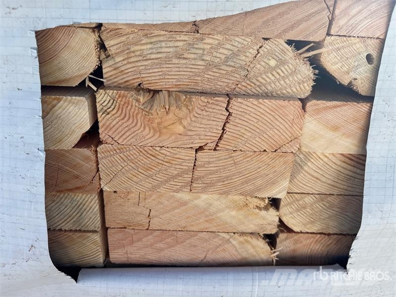 Quantity of (160) 2 x 6 x 16 Douglas Fir #3 Lumber Kiti naudoti statybos komponentai