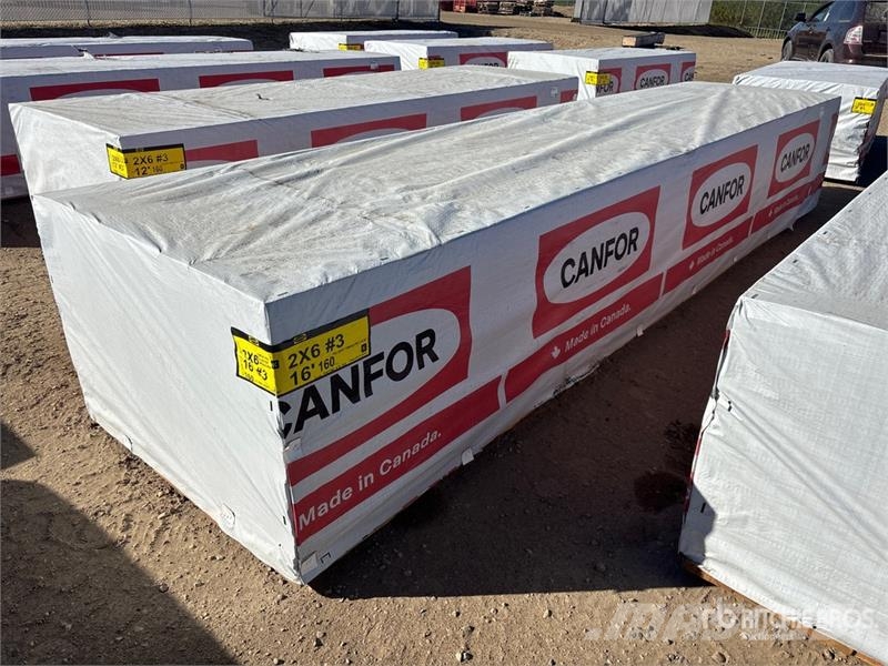 Quantity of (160) 2 x 6 x 16 Douglas Fir #3 Lumber Kiti naudoti statybos komponentai