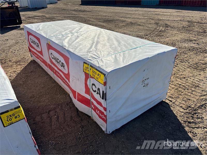 Quantity of (160) 2x6x10 Douglas Fir #3 Lumber (Un Andre komponenter