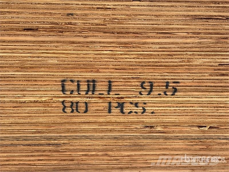 Quantity of (160) 3/8" 4x8 CSP/DFP No Stamp Plywoo Drugi deli