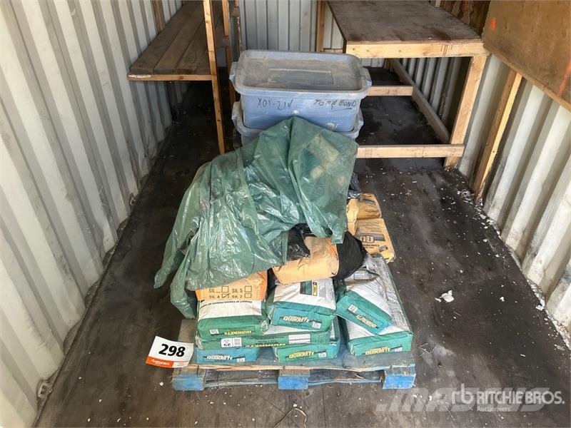 Quantity of (17) Quikrete Type S Mortar Other components