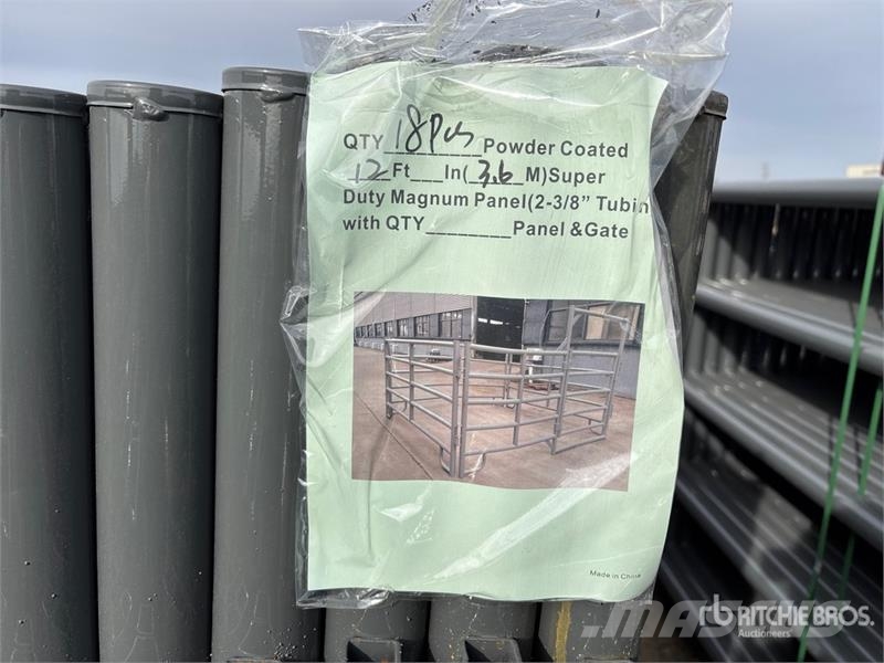 Quantity of (18) BYT MSP120 12 ft x 5 ft Magnum R Drugi strojevi za stoku i dodatna oprema