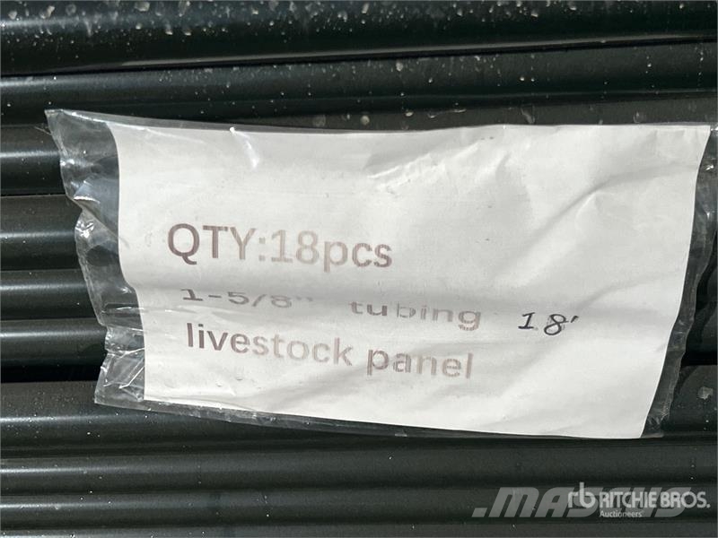 Quantity of (18) BYT PNL180 5 ft 6 in x 18 ft Liv Livdyr annet utstyr