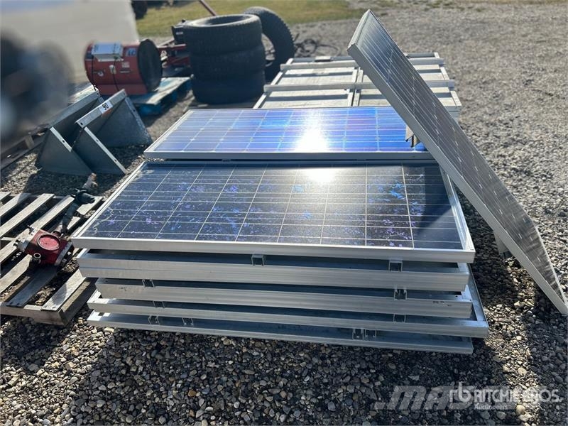  Quantity of (18) GE Energy 110w Solar Panel مكونات أخرى