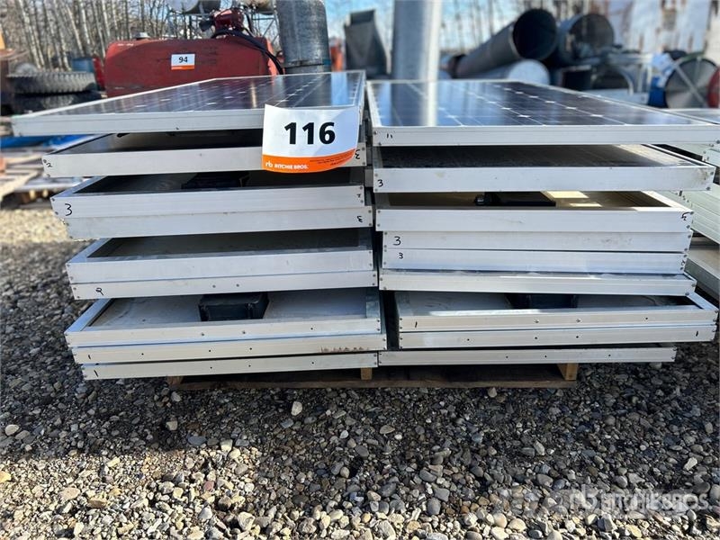  Quantity of (18) GE Energy 110w Solar Panel مكونات أخرى