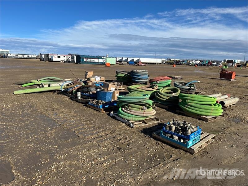  Quantity of (18) Pallets of Fittings And Hose مكونات أخرى