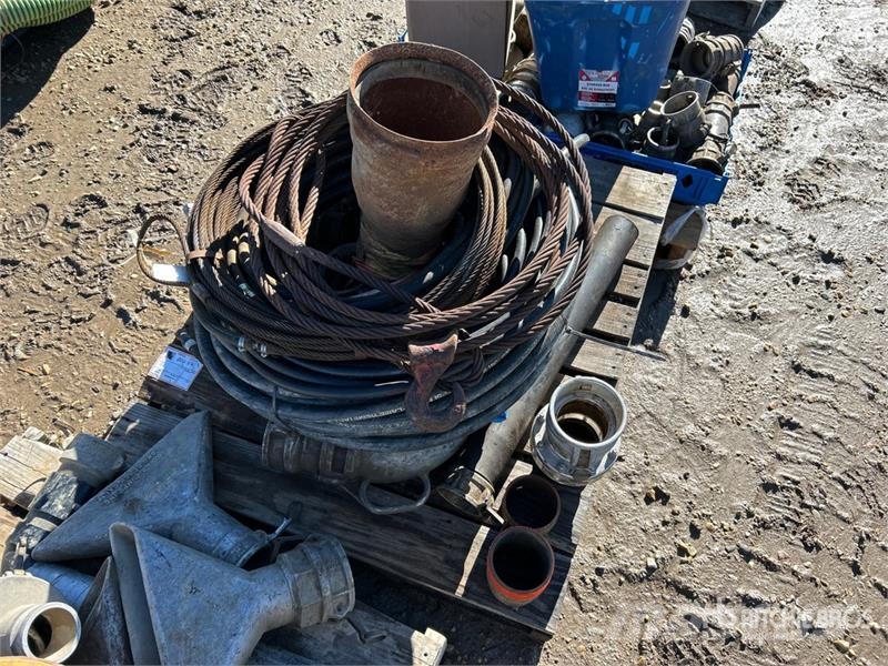  Quantity of (18) Pallets of Fittings And Hose مكونات أخرى