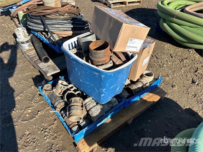  Quantity of (18) Pallets of Fittings And Hose مكونات أخرى