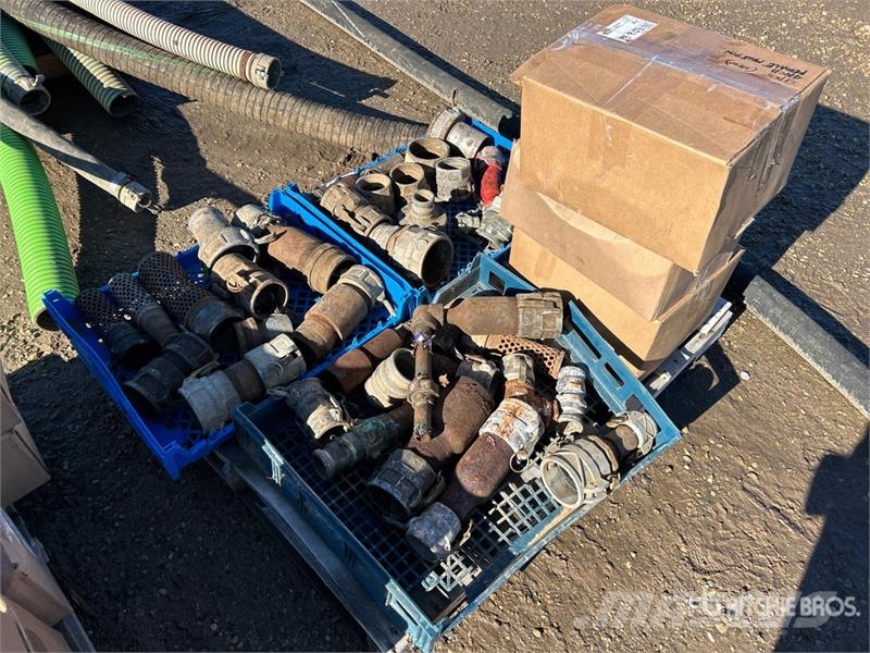  Quantity of (18) Pallets of Fittings And Hose مكونات أخرى