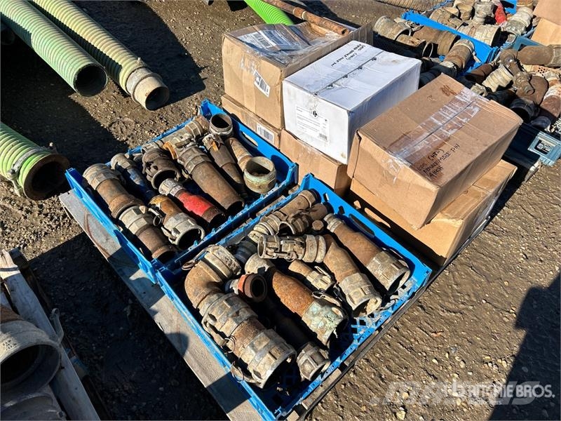  Quantity of (18) Pallets of Fittings And Hose مكونات أخرى