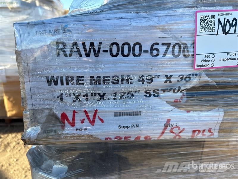  Quantity of (18) Wire Mesh Drugi deli