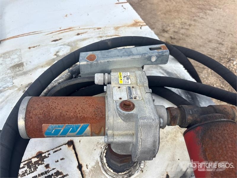  Quantity of (2) 100 gal Steel Diesel Fuel Tank Fuel and additive tanks